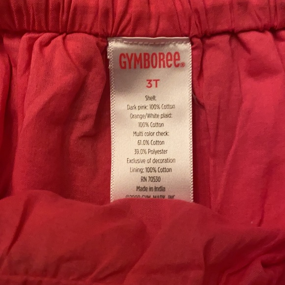 Gymboree size 3 halter tank top with jean shorts. - Picture 7 of 7